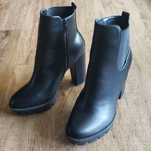 Black Ankle booties size 10